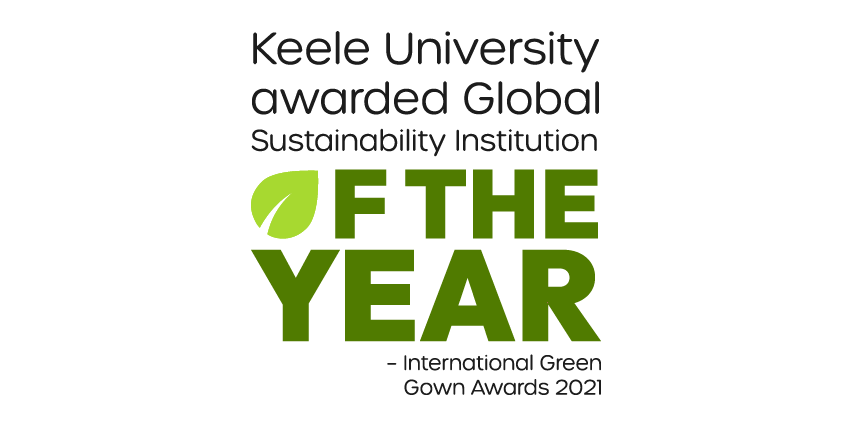 Keele University awarded Global Sustainability Institution of the Year (International Green Gown Awards 2021)