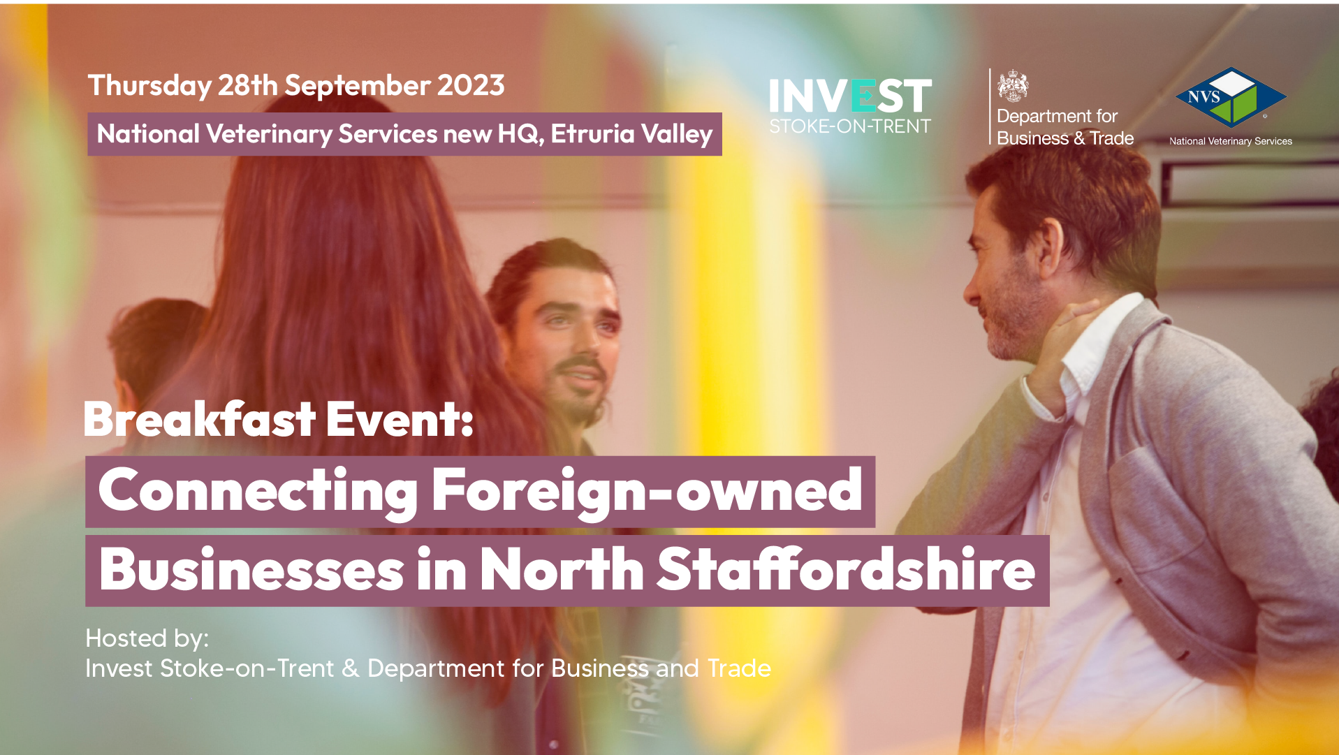 Invest Stoke-on-Trent - Connecting Foreign-owned Businesses in North Staffordshire Event